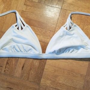 White bikini top